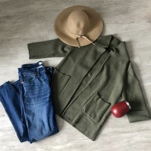 J Crew sweater blazer